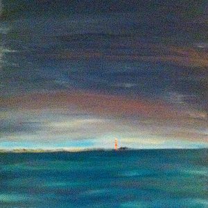 VENDU H005F10 Nuit et Jour -=- La nuit tombe et nous sommes loin du port. Essayer de comprendre le but de notre existence pour mieux envisager notre chemin. Il n’y a pas de vents favorables pour celui qui ne sait pas où il va.