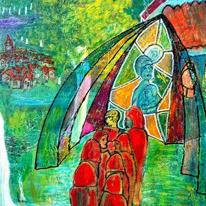 H027F20 L'appel -=- Quel mystère que cet appel puissant qui engage ces hommes et femmes dans un chemin de service et d'abnégation au service de leur religion. On trouve beaucoup de similitudes dans les règles de vie des monastères des diverses religions.