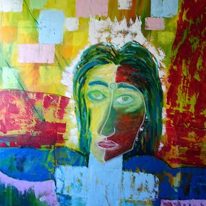 H072F40 Jésus Martyrisé -=- Il ne leur suffisait pas de le torturer et de le tuer, il leur fallait l'humilier et le faire souffrir. Dans une époque récente, ceux qui ont été victimes de camps témoignent aussi de l'humiliation des bourreaux. Mais nous avons quelque chose d'indestructible en nous, comme un diamant. L’artiste a préféré Le représenter Royal, digne, serein, plutôt qu'ensanglanté et souffrant.