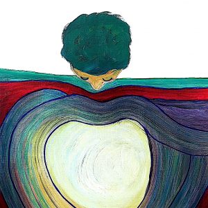 H085P20 Introspection -=- Dans l'incompréhension, un proche d'un grand sage lui demanda pourquoi il n'accordait pas d'entretien à deux dévotes zélées. Entretiens qu'il accordait pourtant généreusement. Il répondit: "c'est vrai que cette mère et sa fille sont au service des autres mais elles n'ont aucune introspection". Je pense aussi à cette parole de Prévert : "Il avait des idées fixes et se plaignait de ne pas avancer". J'ai aussi toujours à l'esprit la sagesse taoïste, « seules les questions font progresser ». Les certitudes sont mortifères spirituellement car elles nous immobilisent. Il faut adhérer à des valeurs, des principes et des règles, mais savoir que la vérité nous est inaccessible. Que nous sommes donc toujours en quête. Dans cette quête, comprendre que ce qui nous unit est plus important que ce qui nous différencie. Trouver l'unicité dans la diversité. Un grand sage a dit :" Il y a de multiples races de vaches mais il n'y a qu'une seule nature de lait."