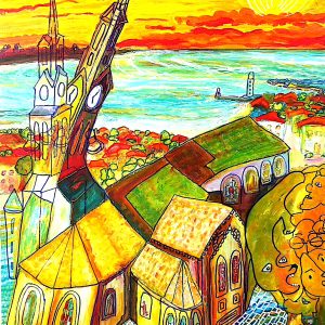 H115F40 SGDD -=- Les cloches nous ébranlent mais l'église reste vide et menacée. Vide mais toujours habitée. Sentir dans nos vies ta Présence.