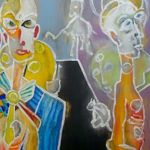 H179F40 Hommes 2/2 -=- Ce tableau évoque les chakras, les koshas et les existences antérieures. Avec une question, ces éléments subtils sont-ils genrés ? Compte tenu des difficultés chez certains pour assumer le genre de leur existence présente, il semblerait que les 3 premiers koshas soient genrés.