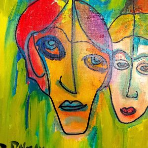 H186F6 Peintres -=- « Que la lumière soit et la lumière fut. » Les deux arts premiers, la peinture et la musique. Pourquoi peindre ? Une nécessité vitale, un moyen d’expression fondamental. Qu’as-tu à dire ? à partager ? Pourquoi acquérir des tableaux ? Aussi une nécessité vitale, une nourriture de l’âme. C’est donner une âme à un lieu de vie. Nos âmes ont une appétence pour le beau, le vrai, le juste.