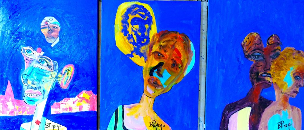 H232P20 4/7 Disciples Triptyque