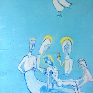 H254F25 Jésus embaumé ---===--- La mise au tombeau de Jésus avec l'embaumement par Marie et Marie-Madeleine. L'utilisation de la myrrhe offerte par les rois mages. Après l'insupportable souffrance, une délivrance se manifeste. Les personnages sont ici en suspension, comme portés. Apprenons à bien nous occuper de notre corps physique (Mana Maya Kosha) sans pour autant nous identifier totalement à lui.
