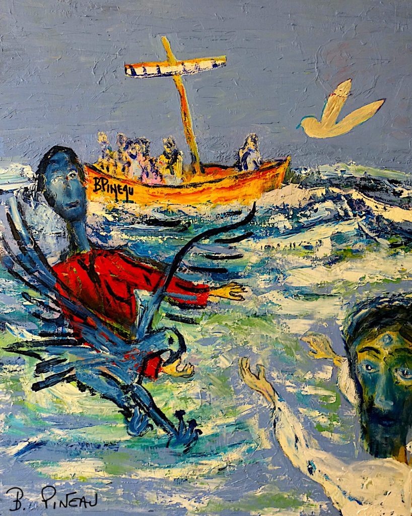 H263F25 Pierre à l'épreuve