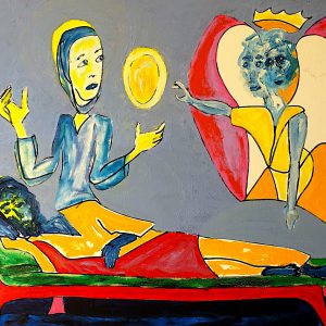 H280F25 Joseph Annonciation ---===--- Marie, la mère de Jésus, avait été accordée en mariage à Joseph ; or, avant qu’ils aient habité ensemble, elle fut enceinte par l’action de l’Esprit Saint, Joseph son époux, qui était un homme juste, ne voulait pas la dénoncer publiquement ; il décida de la répudier en secret. Il avait formé ce projet, lorsque l’Ange du Seigneur lui apparut en songe et lui dit : «Joseph, fils de David, ne crains pas de prendre chez toi Marie, ton épouse : l’enfant qui est engendré en elle vient de l’Esprit Saint ; elle mettra au monde un fils, auquel tu donneras le nom de Jésus, c’est-à-dire : « le-Seigneur-sauve », car c’est lui qui sauvera son peuple de ses péchés. » Tout cela arriva pour que s’accomplisse la parole du Seigneur prononcée par le prophète : Voici que la Vierge concevra et elle mettra au monde un fils, auquel on donnera le nom d’Emmanuel, qui se traduit : « Dieu-avec-nous ». Une fois réveillé, Joseph fit comme l'Ange du Seigneur lui avait prescrit: il prit chez lui sa femme; et il ne la connut pas jusqu'au jour où elle enfanta un fils, et il l'appela du nom de Jésus. »