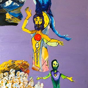 H281F25 Sermons des monts ---===--- Jésus a fait de multiples sermons où il explique, notamment que si on te frappe une joue, tends l’autre et que les premiers seront les derniers. Il explique donc la juste attitude à avoir, liée à une bonne compréhension de la loi de cause à effet, dite Loi du Karma. Et que la prétention, l’orgueil, la vanité qui peuvent vous faire penser que vous êtes les premiers, sont, en réalité, des tares spirituelles qui vous empêchent de progresser. L’orgueil et la prétention, manifestations d’un égo malade, rendent bêtes. Dans les enseignements de Jésus, il y a au moins 3 niveaux de compréhension. : L’humain émotionnel, l’empathie, l’amour, la tolérance de son prochain, nos relations aux autres. Autrement dit, le collectif, le sociétal, la multitude. L’ésotérique, avec ses symboles multiples et la présentation des Lois spirituelles. L’amour de son prochain retour, de sa prochaine existence. Pour résumer, l’individuel, l’unique, l’unicité. Le Divin, le transcendant, le fils de Dieu. Ce qui est en haut est comme ce qui est en bas. L’accomplissement des prophéties. « Je ne suis pas venu pour abolir mais pour accomplir ». Ce tableau essaye humblement d’illustrer cela.