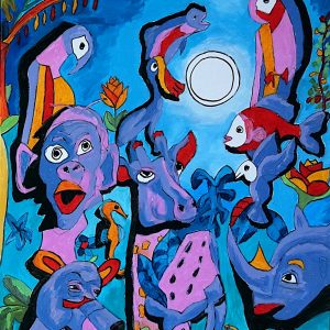 H337F25 Vivant -=- Plus nous savons observer le monde vivant qui nous entoure plus nous l’aimons. Succomber aux excès de colère et à l’utilisation de violences détruit le vivant autour de nous, et en nous. Développer notre amour et notre respect pour le vivant est le chemin de la paix.