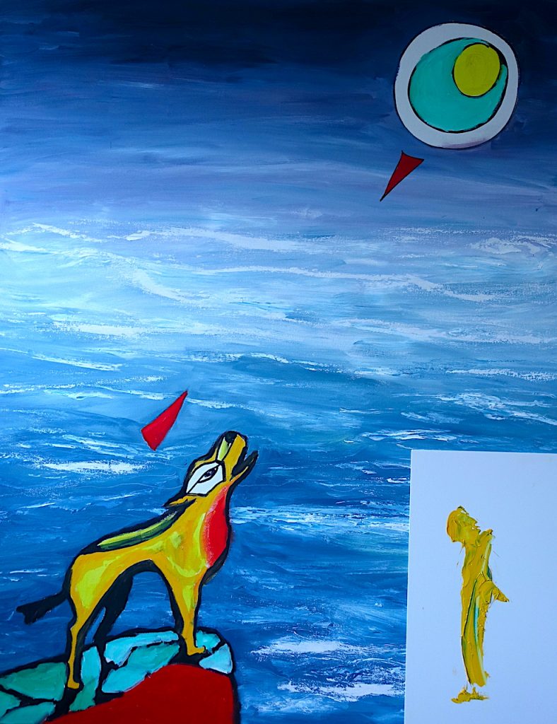 H344F30 Loup perdu