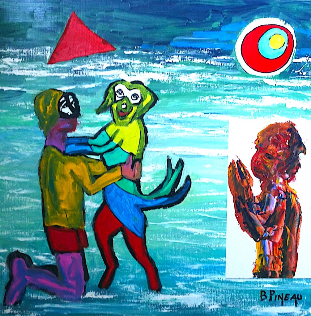 H346C70 Chiens Maîtres