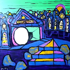 H352F30 Ouvert et Vide ---===--- Le jour se lève, voici l’aurore des nouveaux jours. Dans le cimetière juif, le tombeau du Christ est ouvert et vide.
