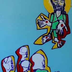 H358F30 Voir pour Croire ---===--- Après une résurrection les cicatrices physiques disparaissent. Ce phénomène a toujours été constaté peu avant, ou juste après, les décès des stigmatisés. Ainsi, Saint Thomas demande au Christ un effort pour qu’il exhibe les stigmates de ses mains et de ses pieds, déjà disparues. Saint Thomas exige de voir pour croire. Les doutes et la méfiance coutent toujours beaucoup trop.