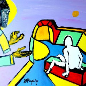H361F25 Sort, Lazare ---===--- « Sort, Lazare! » Ordonne Jésus, après trois jours du décès de Lazare. Et Lazare sort devant une foule ébahie. Pourquoi Jésus a-t-il attendu trois jours pour intervenir ? De même, plus tard, pourquoi attendra-t-il également trois jours pour « disparaître » de son tombeau ? Peut-être pour nous enseigner que, pour qu’une résurrection soit possible, il faut qu’elle ait lieu dans les trois au maximum après le décès. Ce faisant, résurrections et réincarnations sont compatibles. L’une, si c’est encore possible, avec le même corps physique (Anamayakosha) et l’autre avec un tout nouveau corps physique. L’apparence et les actes de Jésus varient selon le contexte. Variations pour nous enseigner que nous devons nous attacher à l’être et pas au paraître. « Ce qui compte n’est pas ce que tu sais, mais ce que tu fais avec ce que tu sais ».