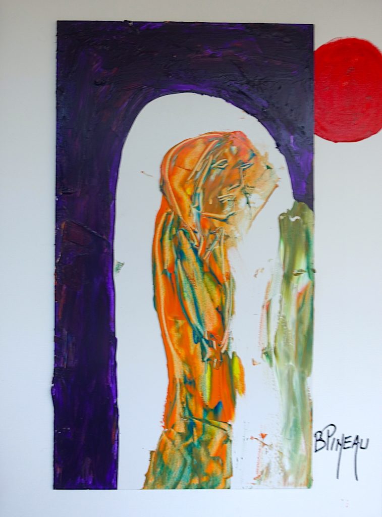 P184H40 Soeur seule ---===--- Toujours tournée vers son soleil intérieur, elle peut sembler indifférente au monde extérieur. Cette sœur n’est ni seule ni isolée, elle est reliée. Nous pouvons, nous aussi, sans être dans une communauté protectrice, être reliés. Nous avons au moins deux modes de fonctionnement pour piloter nos existences. Soit en laissant notre mental décider et réagir, soit en laissant notre conscience le faire. Le premier nous lie aux contingences matérielles et physiques pour satisfaire nos désirs, l’autre nous relie aux valeurs spirituelles supérieures pour suivre notre Dharma.